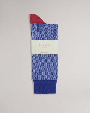 Ted Baker TEDTEXT Semi Plain Sock Mid Gree | 12RXUDBTS