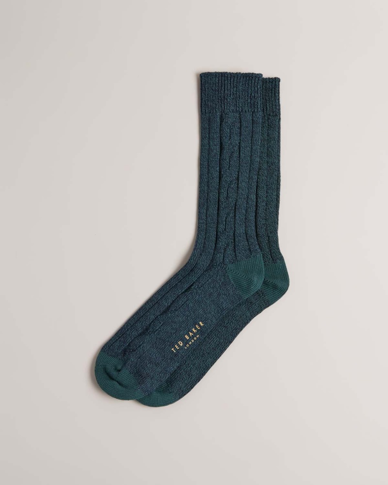 Ted Baker BIGHIKE Wędrówki Sock Zielone | 47PRHIKXN