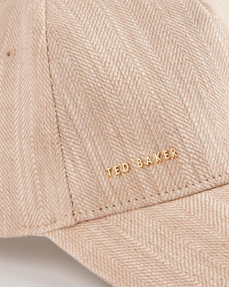 Ted Baker BLAIKE Cap with Bow Paskiem Ivory | 24FAHRZCM