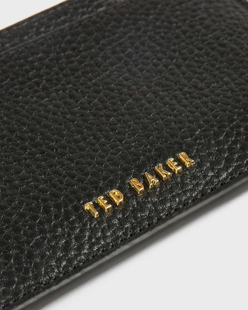 Ted Baker BRIELL Zip Card Holder Czarne | 24EPONMLX