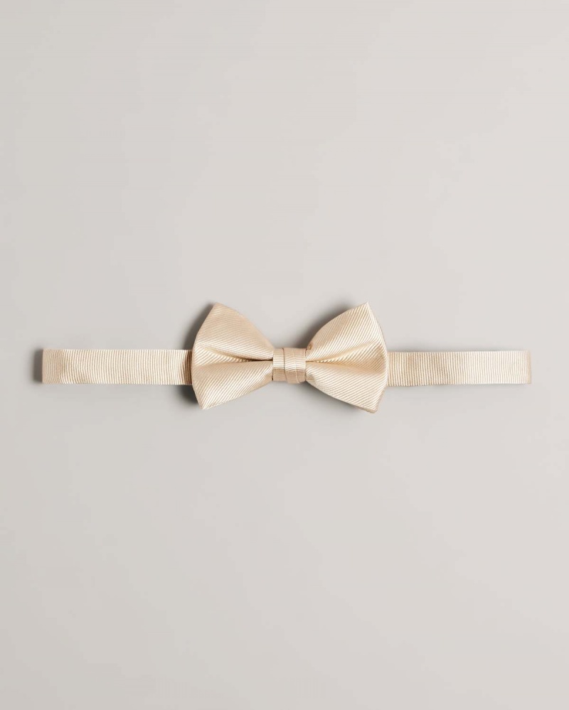 Ted Baker BROSNEY Silk Bow Tie Czarne | 21EHUBLJV