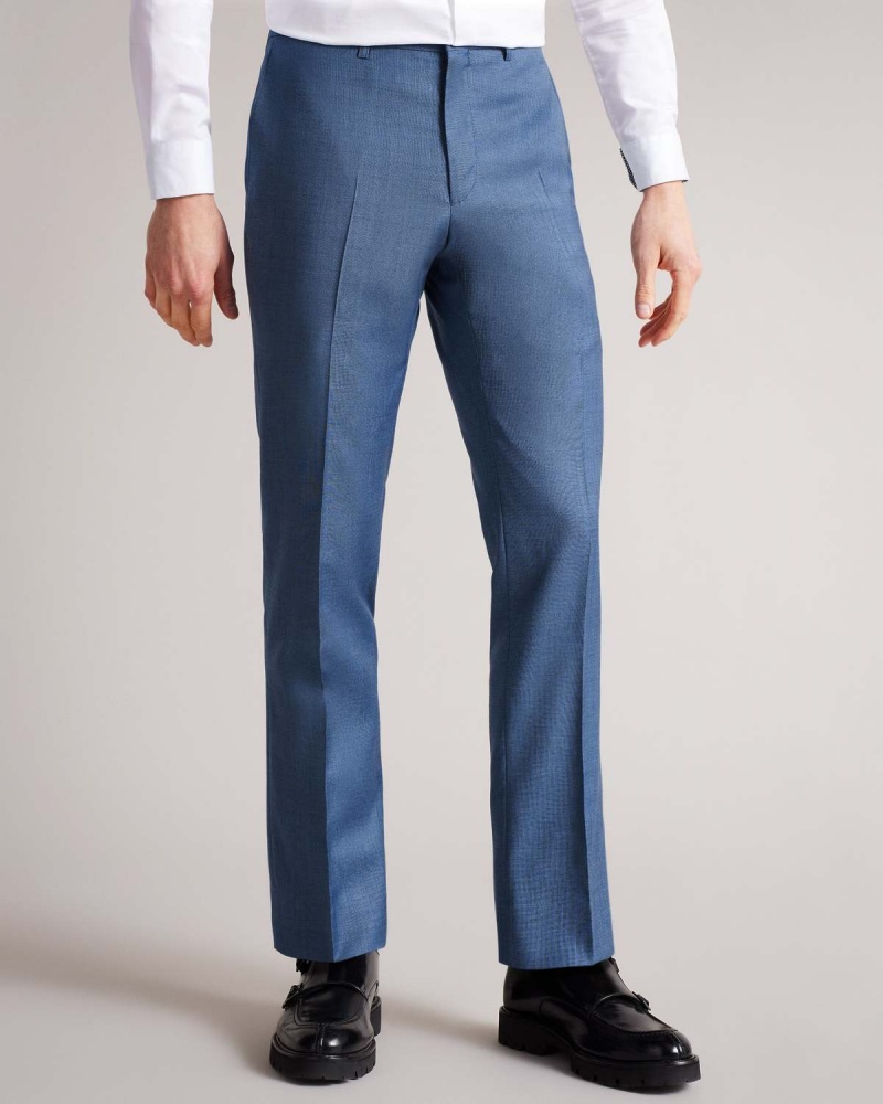 Ted Baker CAMDETS Slim Light Blue Suit Trouser Lt-Blue | 48JXRGDEP