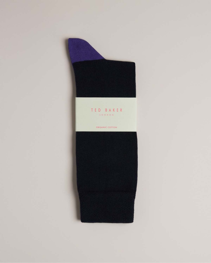 Ted Baker CLASIC Plain Sock Mid-blue | 32EUCNWZP