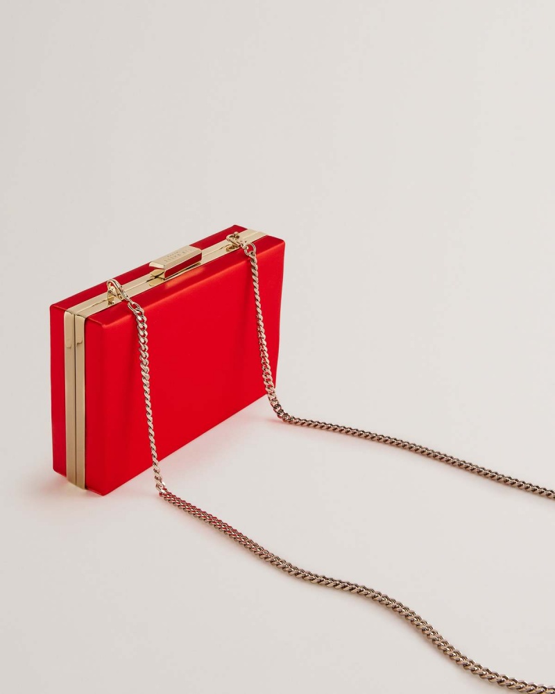 Ted Baker FUNIA Fun Box Clutch Bag Brt-red | 65EONXSVI