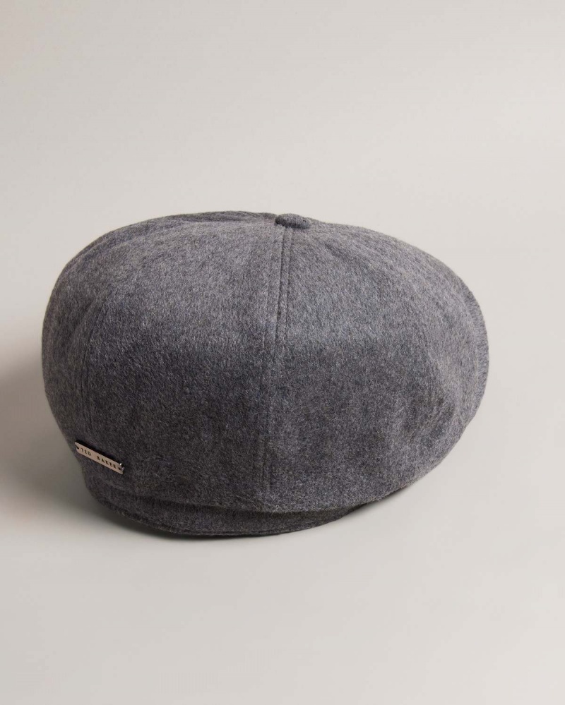 Ted Baker JIMMYY Woollen Baker Boy Hat Khaki | 39ZOLYRUI