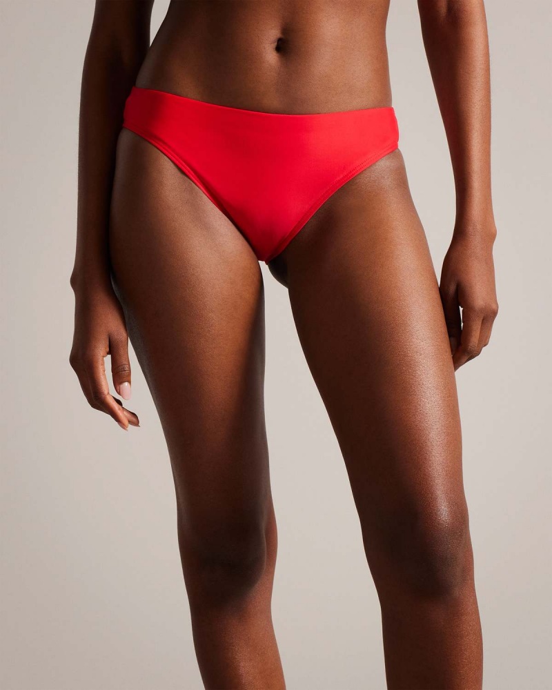 Ted Baker LILYNNN Bikini Bottom Czerwone | 79GRZOFXH