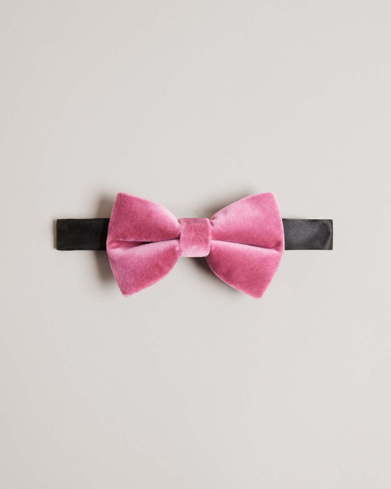 Ted Baker NIICO Velvet Bow Tie Dk-red | 40MWDPRLU