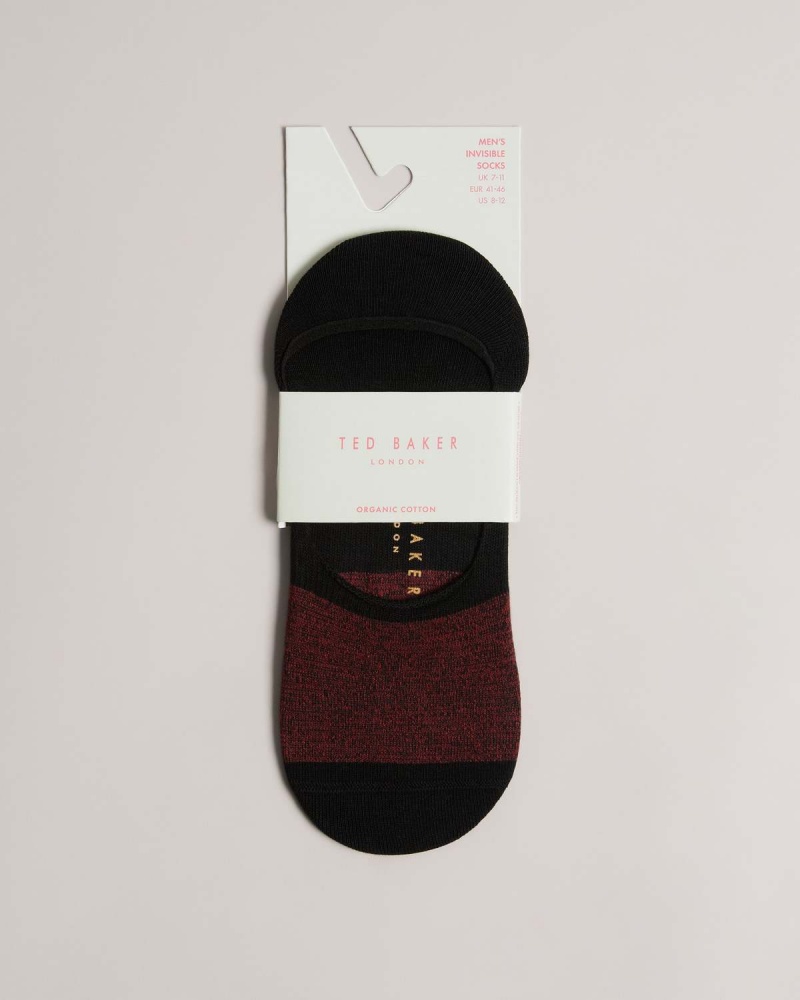 Ted Baker NOSOCK Invisible Sock Białe | 19OEHKNZR