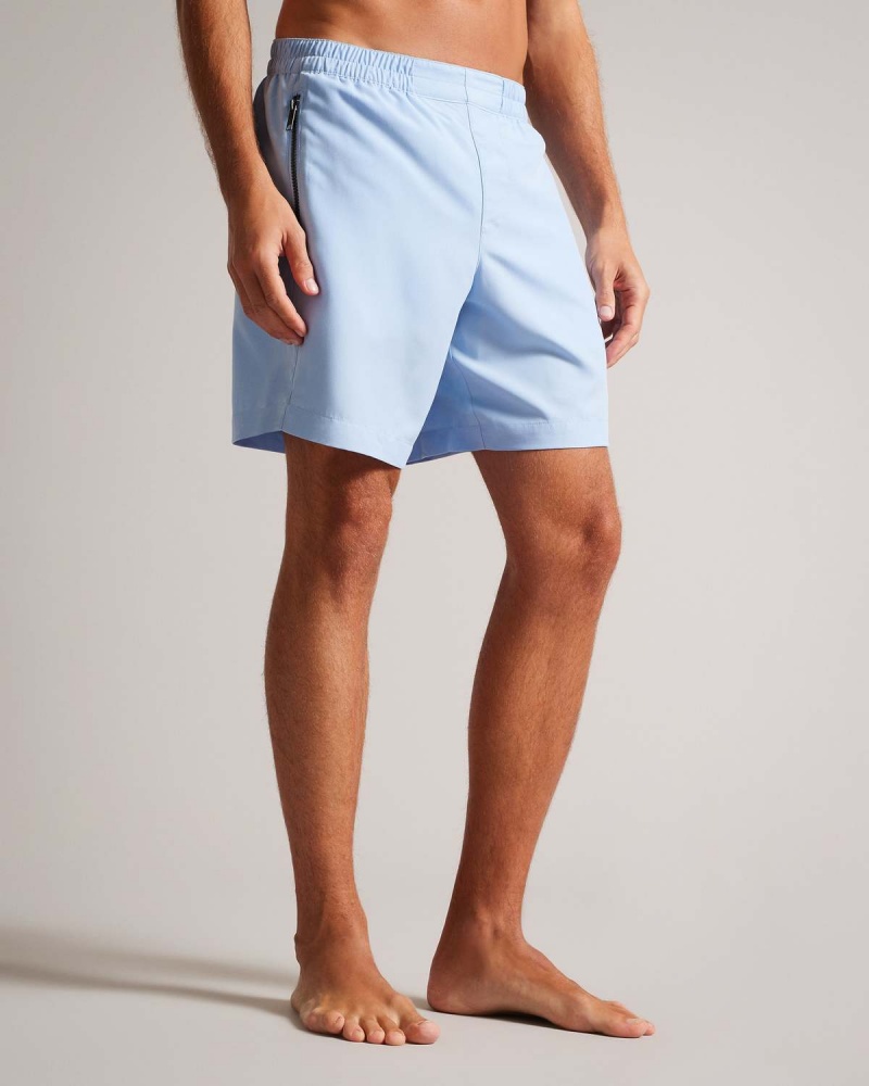 Ted Baker Nairdal Plain Swimshort Lt-Blue | 23SVPZWYH