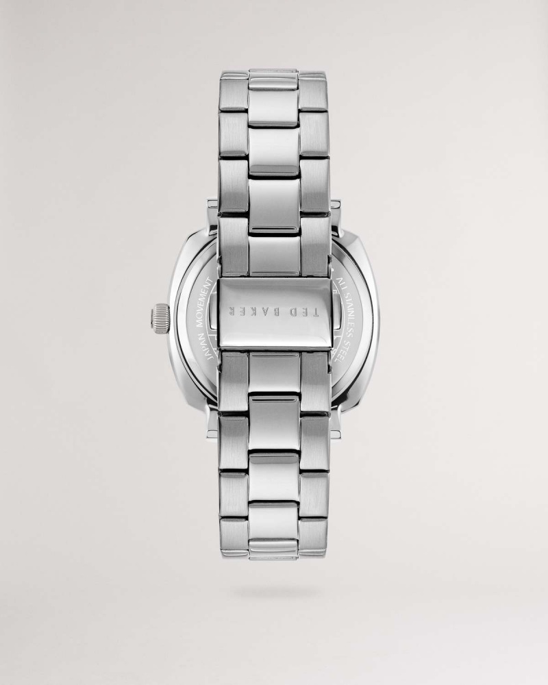 Ted Baker Quart Bracelet Watch Srebrne | 82KNCXABF