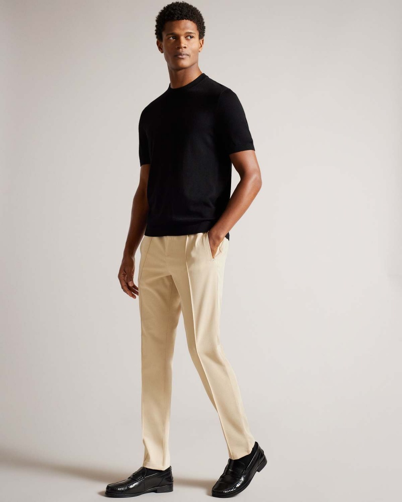 Ted Baker RODNY Irvine Slim Fit Trouser Stone | 18QCJYHTR