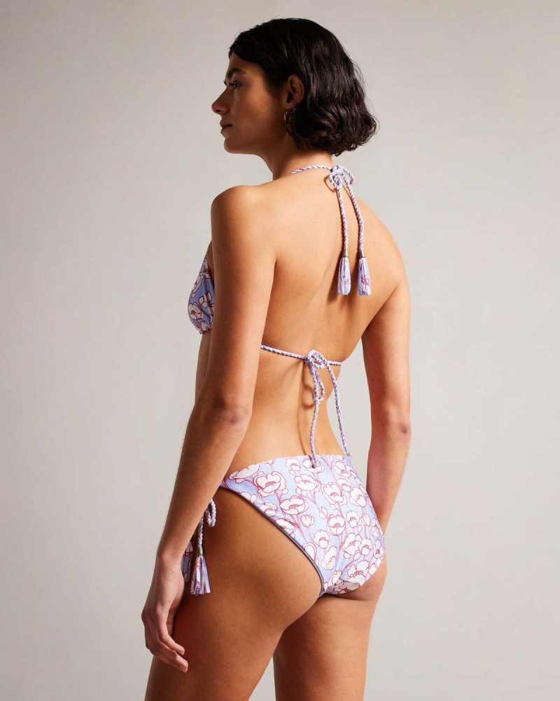 Ted Baker ROSIAAH Reversible Bikini Bottoms Niebieskie | 59CPVAEKG