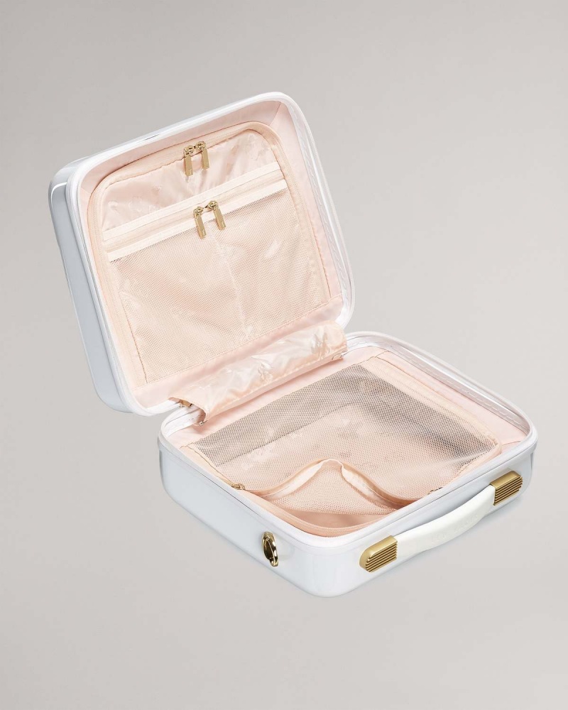 Ted Baker Raide Scattered Bouquet Vanity Case Białe | 41ONDEUCV