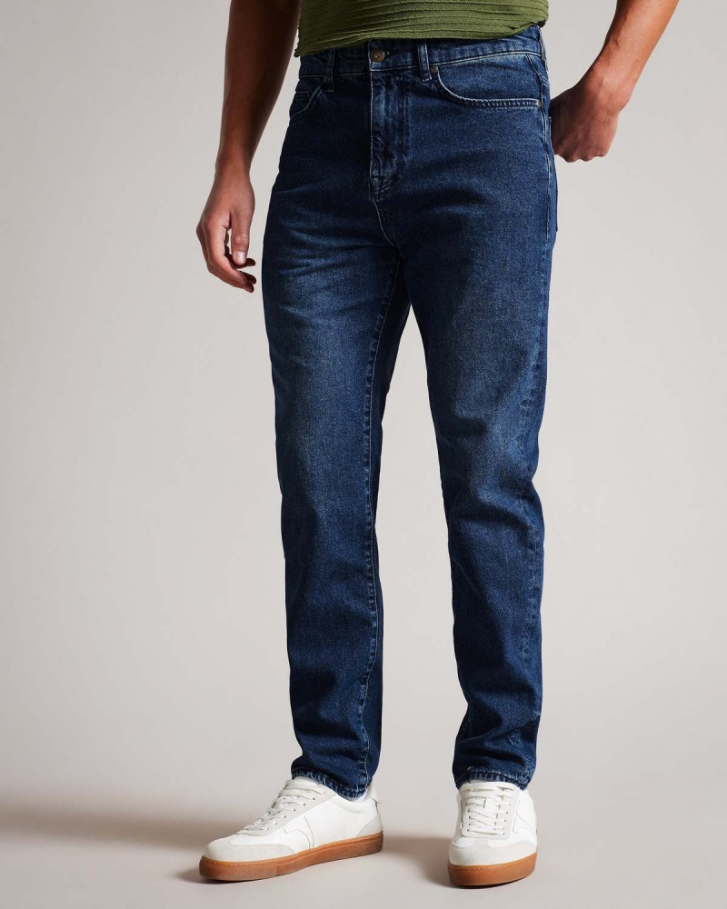 Ted Baker STRTFO Slim Leg Denim Jean Mid-blue | 09NYDXEGZ