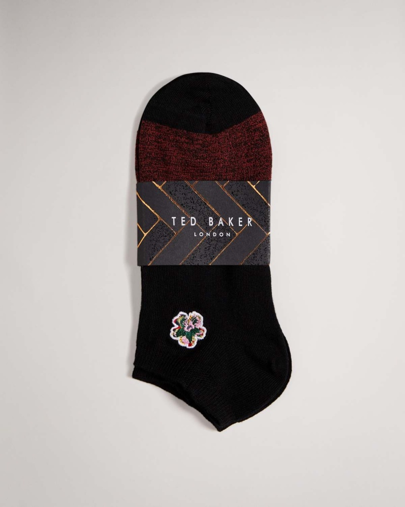 Ted Baker TRANSOK Trainer Sock Białe | 82CBQZAIS